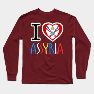 I LOVE ASSYRIA Long Sleeve T-Shirt